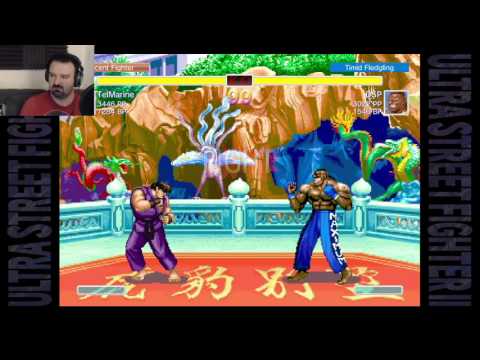 Ultra Street Fighter 2 Pro Controller Online MP pt13 - A Variety of Characters