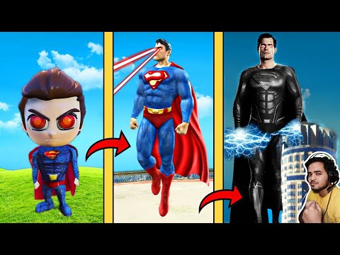 Upgrading SUPERMAN Into SUPER GOD In GTA 5..!😮