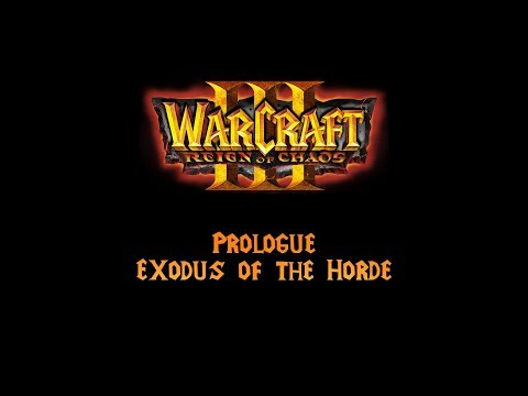 [1080p] Warcraft III: Reign of Chaos - Prologue: Exodus of the Horde (Movie cinematics)
