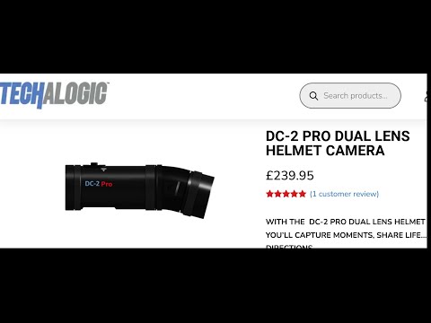 review, Techalogic , DC2, part 1, ordering, motorbike, action Camera, dash cam,