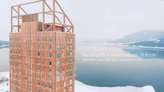 The World's Tallest Timber Building - Mjøstårnet