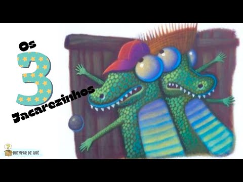 LIVRO INFANTIL: Os três Jacarezinhos