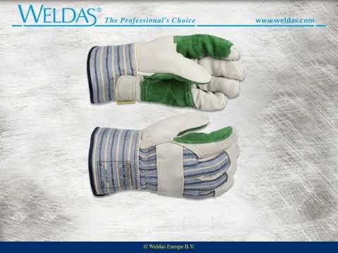 Leather palm working gloves