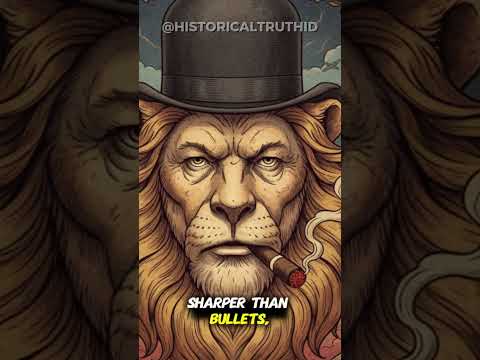 “Winston Churchill: The Old Lion, Britain's Savior” His words were sharper than weapons  #shorts