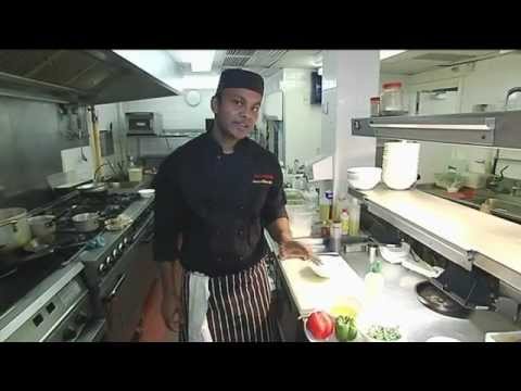 Pan Fried Red Mullet in a Lemon-Butter Sauce on a bed of Samphire - Blue Arrow