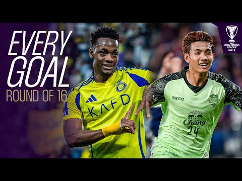 All DECISIVE goals that shaped the quarter-finals! | Every Goal - Round of 16 | ACL Elite™ 2024/25