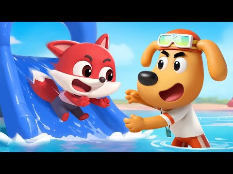 Lifeguard Duty | Useful Story for Kids | Police Cartoon | Safety Rules | Sheriff Labrador
