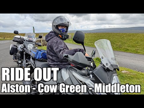 Camouflaged sheep, brooding skies and amazing North Pennines roads to ride