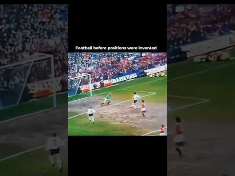 Football before positions were invented