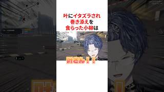 叶にイタズラされ巻き添えを食らう楽しそうな小柳ロウ　VTuber#にじさんじ#雑学#豆知識