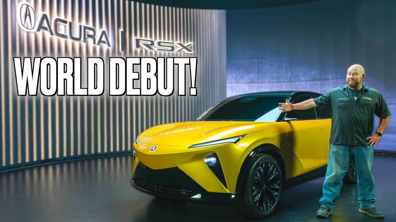 Going Hands-On with the New Acura RSX Prototype! Watch ...