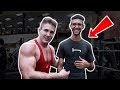 I Stole His Bench & Took Over His Chest Workout! | AN UNEXPECTED SAVAGE!