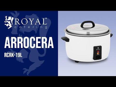 vídeo - Arrocera - 19 L - 2.800 W - Royal Catering