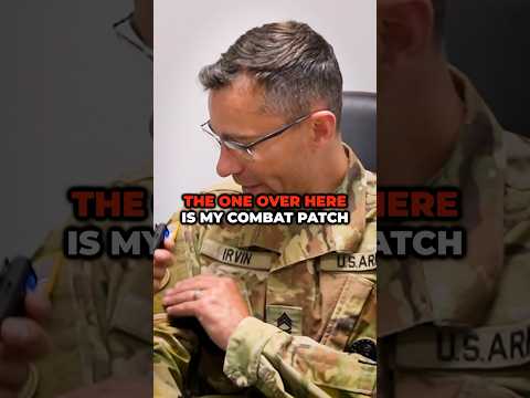 What are the patches on a soldier’s uniform? 🤔