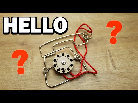 Metal Telephone Wire Puzzle - First-Time Solution