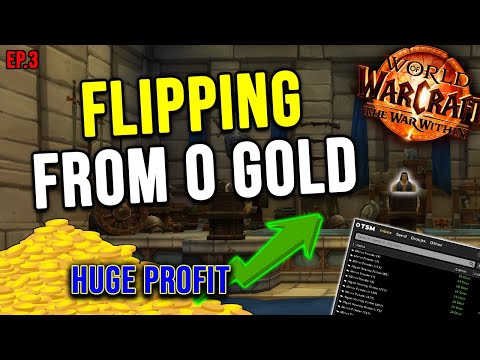 Flipping 0-2M GOLD on the Auction House in TWW | ep.3