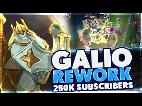 NEW GALIO REWORK IS SO BROKEN | REWORKED GALIO SUPPORT | BunnyFuFuu