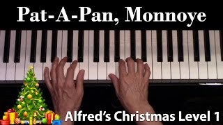 Pat-A-Pan, Monnoye (Elementary Piano Solo)