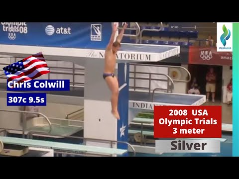 Chris Colwill 307C - 9.5s - 3 meter Springboard - USA Olympic Trials