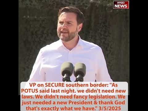 VP on border: no need new laws; Gabbard: Biden 100 arrested, only 8 deported, rest released back to