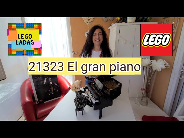 Vídeo relacionado con LEGO 21323 Ideas Piano de Cola de Adultos, Maqueta para Construir, Regalos para Músicos, Decoración para Casa y Oficina