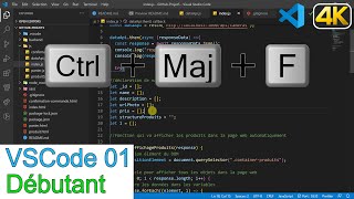 VSCode01-Remplacer toutes les occurrences d&#39;un mots dans Visual Studio Code