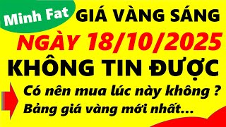 Gold price today October 18, 2025 - 9999 gold price, sjc gold, 9999 gold ring,...