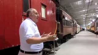 preview picture of video 'Trolley Caboose wheel axis Pennsylvania Trolley Museum -13'