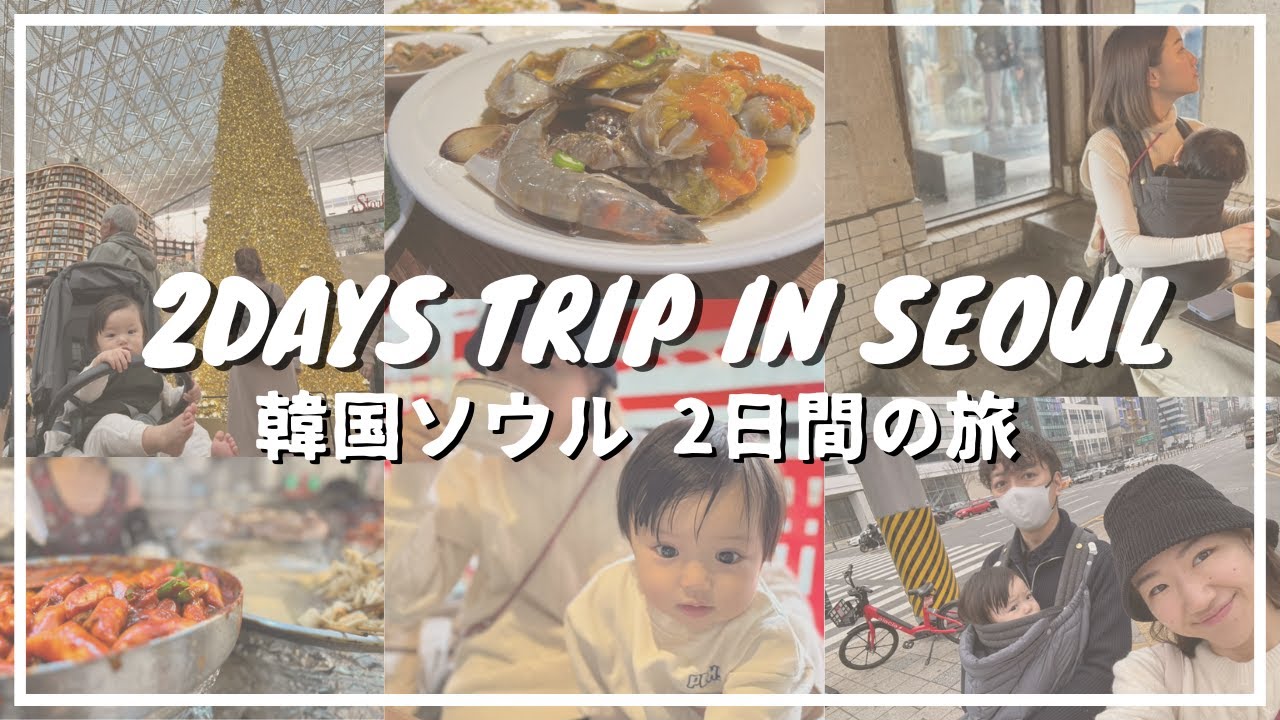 【vlog】弾丸週末韓国トリップ！Weekend trip to Seoul (Eng sub)