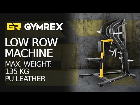 video - Low Row Machine - 135 kg
