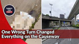 Singaporean Nurse Dies After Causeway Overpass Fall Following Wrong Lane Incident