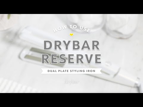 How To Use: Drybar Reserve Dual Plate Styling Iron