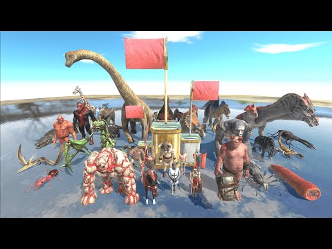 All Faction's Battle Royale - Animal Revolt Battle Simulator