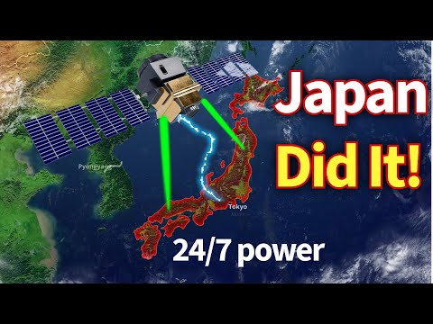 Japan Beams Solar Energy to Earth By Solar Panels in Space (Amazing)