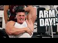 ARM DAY DESTRUCTION | FULL WORKOUT FOR SIZE