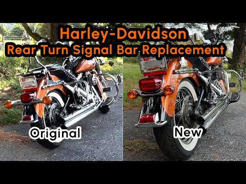 Replacing rear turn signals on a Harley-Davidson