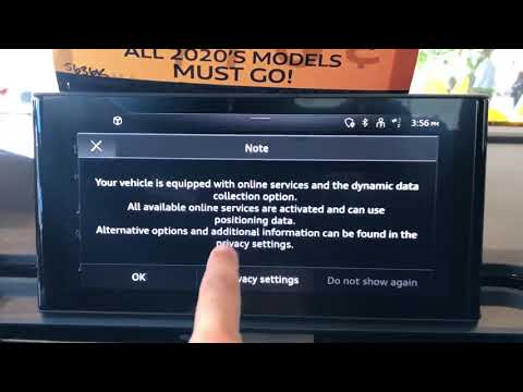 [MMI touch] how to set folding mirrors on 2021 Audi Q5 MIB 3