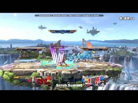 Scrub Summit V - Losers Eighths - shadefizzle AKA yung dad (Wolf) vs Telmo (Fox)