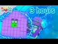 Colourful Maths 3 Hours Of Numberblocks Full Episodes Maths For Kids Learn To Count