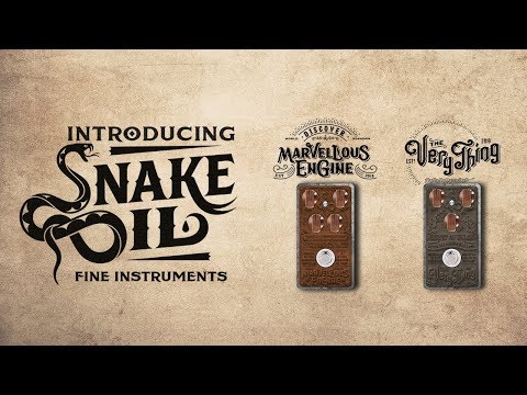 Introducing... Snake Oil Fine Instruments & New Products!
