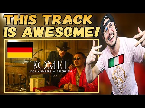 Udo Lindenberg x Apache 207 – Komet (German Rap) 🇩🇪 Reaction
