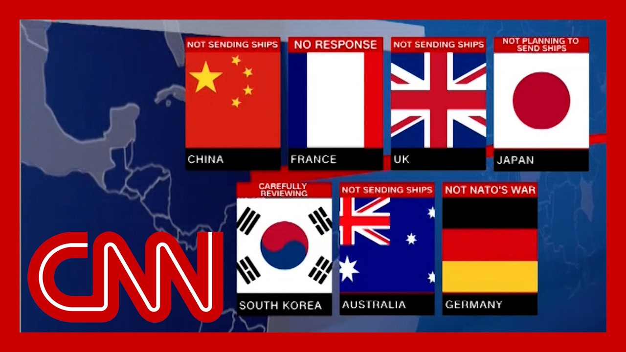 US allies reject Trump's call for help in Strait of Hormuz