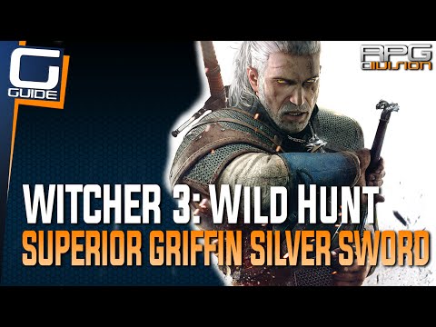 Witcher 3: The Wild Hunt - Superior Griffin Silver Sword Diagram Location (Griffin School Gear)