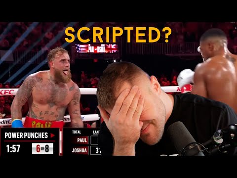 WAR DAS FAKE?! Jake Paul vs. Anthony Joshua
