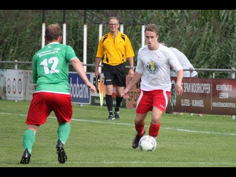 Heukelum 1 - De Alblas 1, Tim Schwebke scoort 1-0 of toch niet