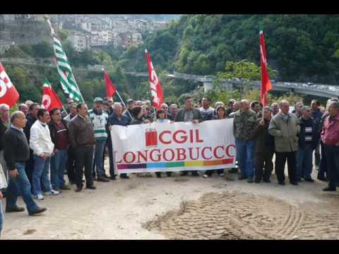 manifestazione sindacati Longobucco