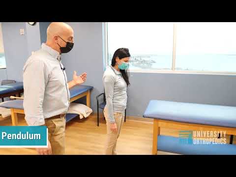 Shoulder Exercises: Shoulder Pendulum