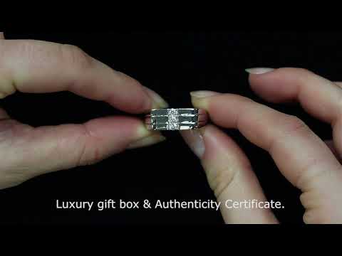 9ct W/G 0.25ct Gents Diamond Ring - Hatton Jewellers London HJ318