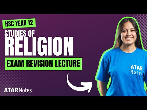 HSC Year 12 Studies of Religion Exam Revision Lecture 2022