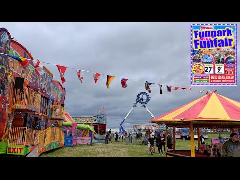 Birstall Funpark Mega Funfair Vlog, GREAT RIDES, Tuesday 01st August 2023